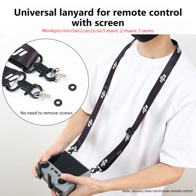 Dji Drone Mini 4 Pro - สายคล้องคอปรับระดับได้ ป้องกันการตก สำหรับรีโมทคอนโทรล DJI RC 2