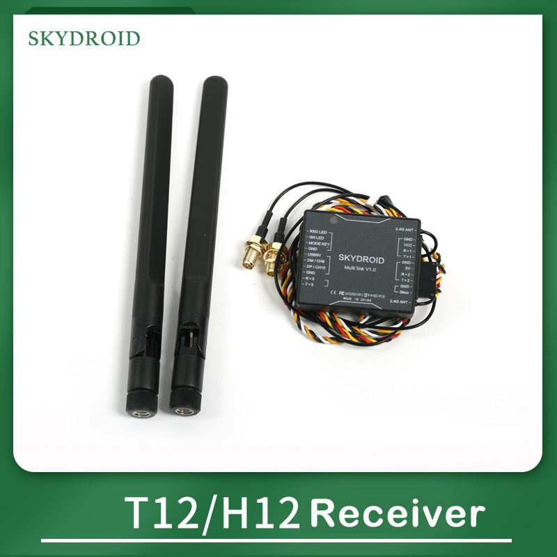 Skydroid H12 T12 H12 pro ตัวรั - Drone Kit Hexacopter บทวิจารณ์และราคา